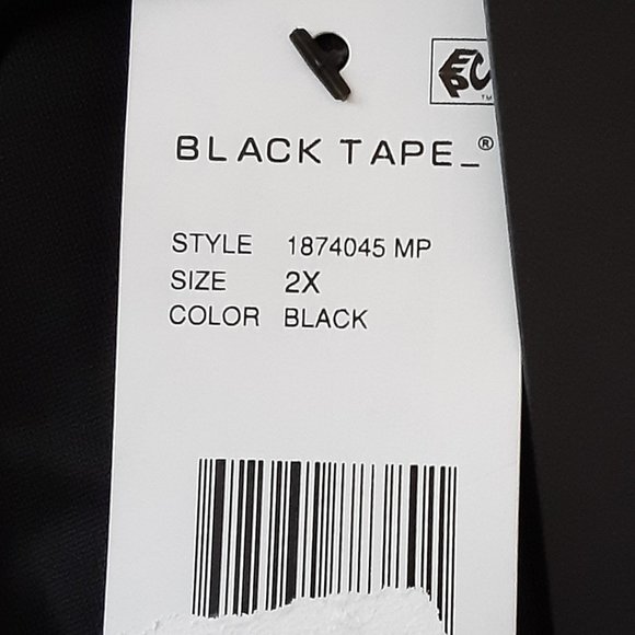 BLACK TAPE Women's Black Stretch Faux Wrap Style Long Sleeve Bodysuit - Picture 9 of 11